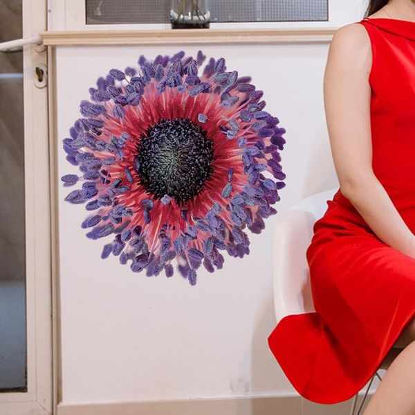 wall stickers pvc living room toilet decoration flower stamen can be removed
wall stickers pvc living room toilet decoration flower stamen can be removed