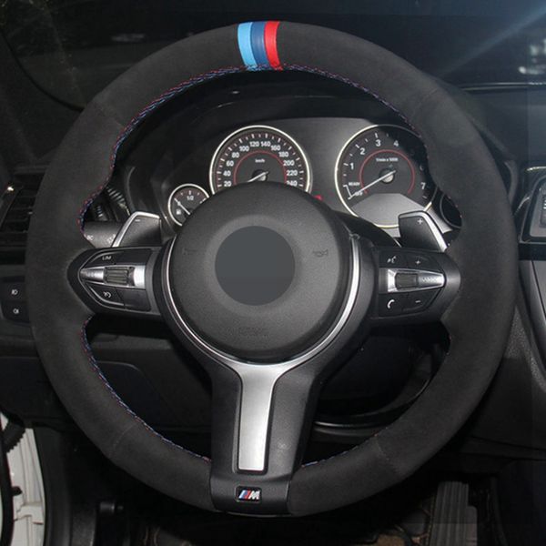 car steering wheel cover black genuine leather suede for bmw m sport f30 f31 f34 f10 f11 f07 x1 x2 x3 f25 f32 f33 f36 f48 f39
car steering wheel cover black genuine leather suede for bmw m sport f30 f31 f34 f10 f11 f07 x1 x2 x3 f25 f32 f33 f36 f48 f39