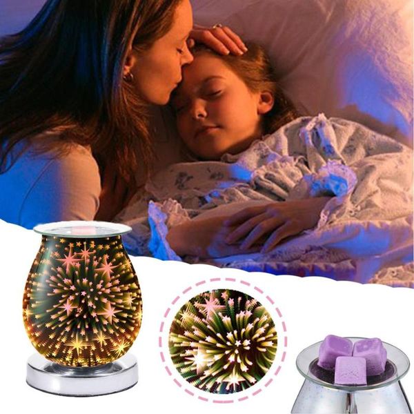 fragrance lamps 3d glass electric wax melt warmer burner melter for home office
fragrance lamps 3d glass electric wax melt warmer burner melter for home office