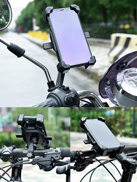 universal bike phone mount anti shake and stable cradle clamp motorcycle bicycle holder mountain handlebar stand cell mounts & holders
universal bike phone mount anti shake and stable cradle clamp motorcycle bicycle holder mountain handlebar stand cell mounts & holders