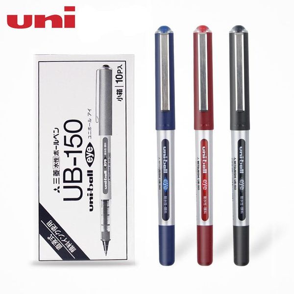 gel pens 1 piece classic good pen mitsubishi uni-ball eye micro ink 0.5mm black/blue/red ub-150
gel pens 1 piece classic good pen mitsubishi uni-ball eye micro ink 0.5mm black/blue/red ub-150