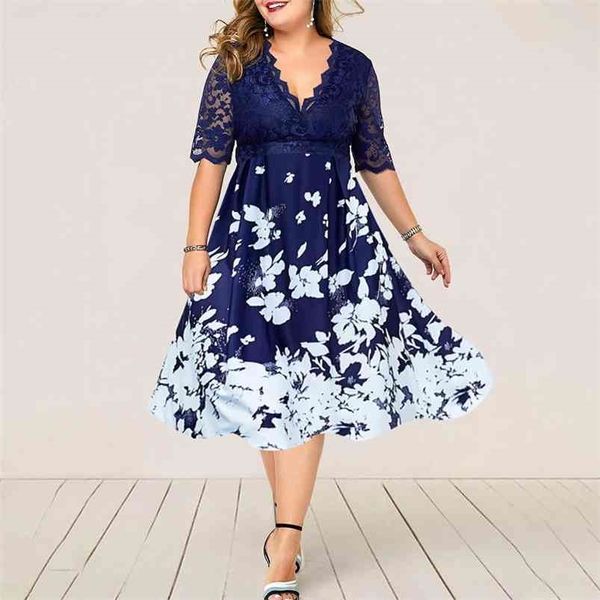 plus size women's dress evening party dresses summer fashion patchwork flower large dress lace elegant 210701, Black;gray
plus size women's dress evening party dresses summer fashion patchwork flower large dress lace elegant 210701, Black;gray
