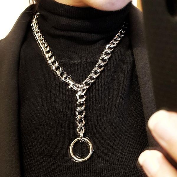 chokers riejikvwa silver chain choker necklace for women men girls punk gothic metal collar with o round cool handmade, Golden;silver
chokers riejikvwa silver chain choker necklace for women men girls punk gothic metal collar with o round cool handmade, Golden;silver