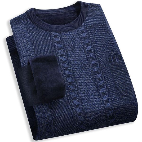 men's sweaters winter sweater plus velvet padded round neck long-sleeved knitted bottoming shirt warm top, White;black
men's sweaters winter sweater plus velvet padded round neck long-sleeved knitted bottoming shirt warm top, White;black