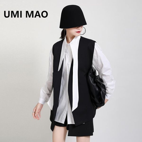 women's vests umi mao 2021 autumn design sense niche long-sleeved shirt + fashionable outer suit vest french 2 clothes women y2k, Black;white
women's vests umi mao 2021 autumn design sense niche long-sleeved shirt + fashionable outer suit vest french 2 clothes women y2k, Black;white