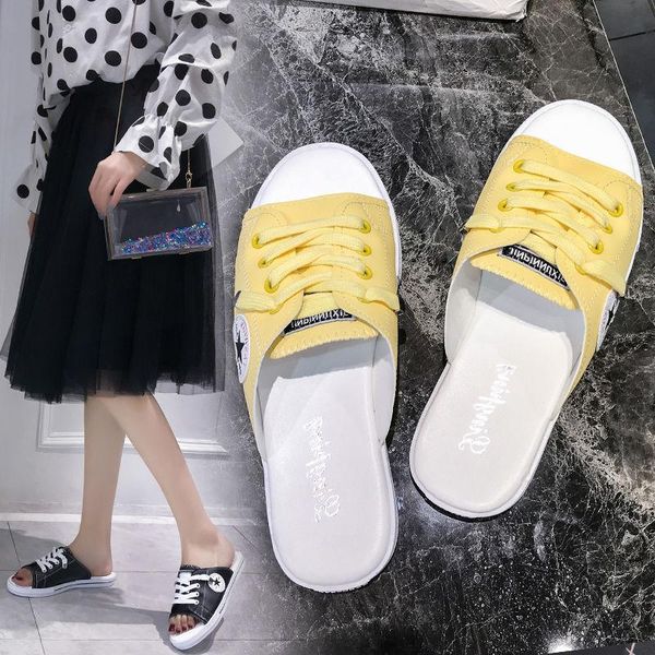 women net red slippers female 2021 summer outer wear non-slip word drag flat heel casual fashion outdoor ladies sandals, Black
women net red slippers female 2021 summer outer wear non-slip word drag flat heel casual fashion outdoor ladies sandals, Black