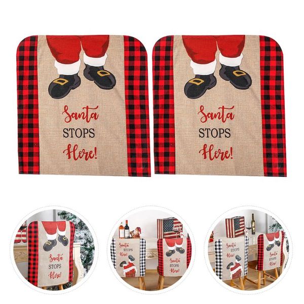 chair covers 2pcs christmas back cover printed seat xmas santa clause slipcover
chair covers 2pcs christmas back cover printed seat xmas santa clause slipcover