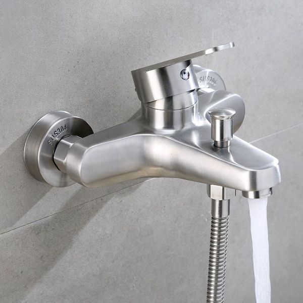 bathroom shower sets wall mounted single handle two holes sus 304 stainless steel and cold triple sink bathtub tap tub faucet
bathroom shower sets wall mounted single handle two holes sus 304 stainless steel and cold triple sink bathtub tap tub faucet