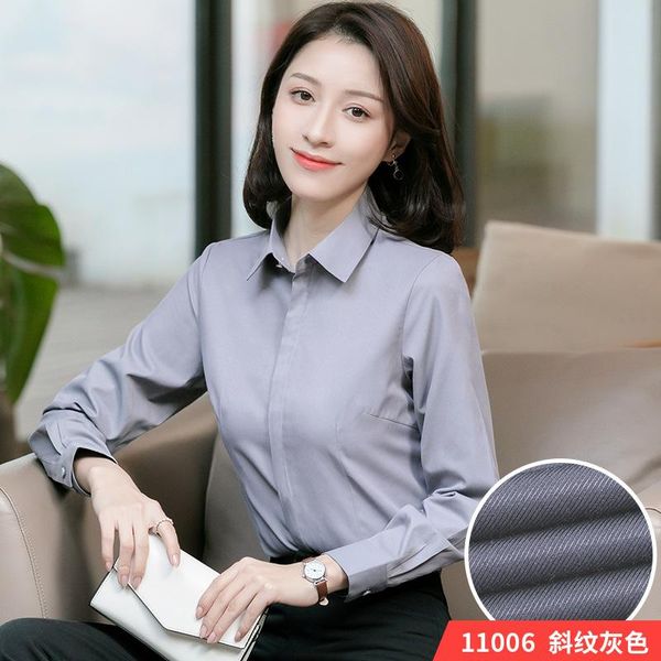 men's casual shirts shirt in spring women business professional tooling ol commuter light gray hidden placket sneaked away, White;black
men's casual shirts shirt in spring women business professional tooling ol commuter light gray hidden placket sneaked away, White;black
