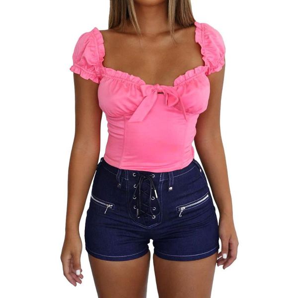 women's jeans summer mid-waist denim shorts push high tight-fitting vi snake tight-, Blue
women's jeans summer mid-waist denim shorts push high tight-fitting vi snake tight-, Blue