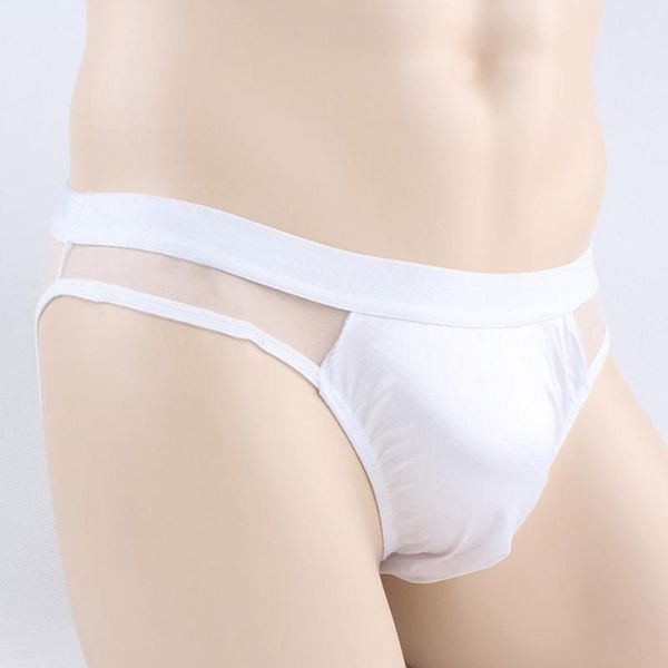 underpants men underwear ultra-thin transparent mesh u convex perspective breathable brief gay clothes sissy panties inmitate lingerie, Black;white
underpants men underwear ultra-thin transparent mesh u convex perspective breathable brief gay clothes sissy panties inmitate lingerie, Black;white
