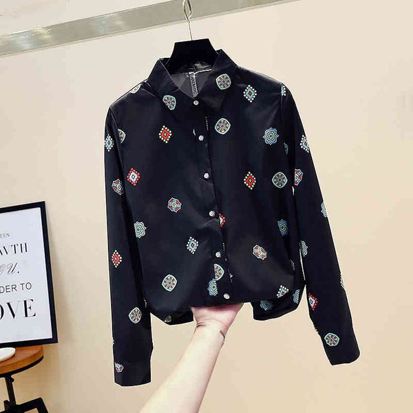 suits blouse women geometric lapel long sleeve shirts temperament wild slim female black shirt, White;black
suits blouse women geometric lapel long sleeve shirts temperament wild slim female black shirt, White;black