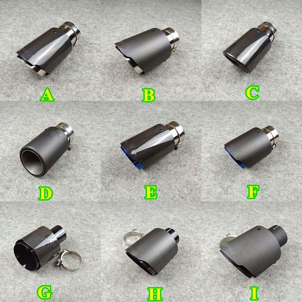 motorcycle exhaust system 1 piece single out carbon fiber car pipe muffler tip universal stainless steel nozzles 9 colors end tailpipe
motorcycle exhaust system 1 piece single out carbon fiber car pipe muffler tip universal stainless steel nozzles 9 colors end tailpipe