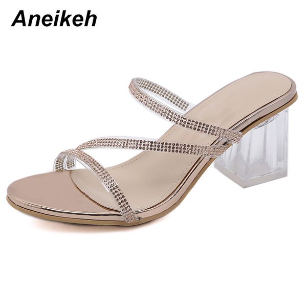 pvc women's summer ladies shoes concise bling square heels slippers polka dot outside shallow fashion elegant party 210507, Black
pvc women's summer ladies shoes concise bling square heels slippers polka dot outside shallow fashion elegant party 210507, Black
