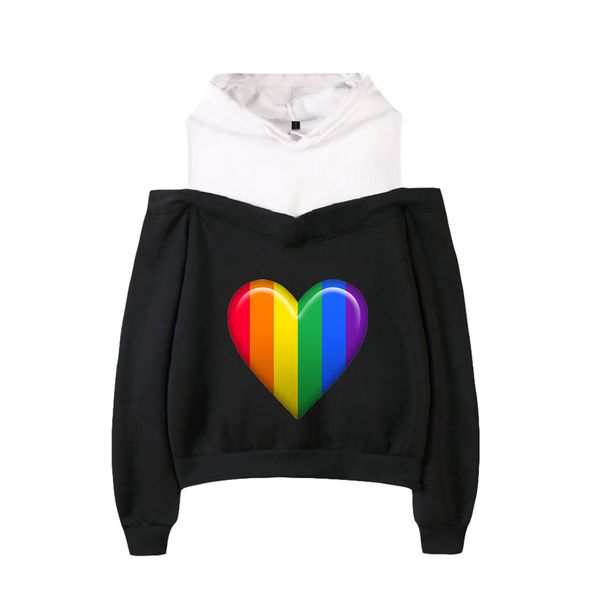 women hoodie new gay lgbt print hoodies off shoulder sweatshirt y2k girl pulgay lgbtr harajuku streetwear autumn winter clothes, Black
women hoodie new gay lgbt print hoodies off shoulder sweatshirt y2k girl pulgay lgbtr harajuku streetwear autumn winter clothes, Black
