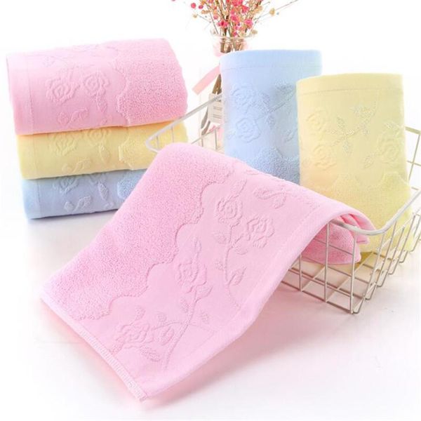 towel clean hearting pure cotton soft face hand for adults high absorbent el home use flowers solid 2021 children room