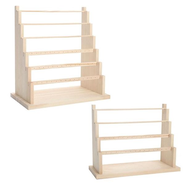 jewelry pouches, bags 2 pcs solid wood ear storage rack hanging clip earrings shelf necklace display stand, a & b, Pink;blue
jewelry pouches, bags 2 pcs solid wood ear storage rack hanging clip earrings shelf necklace display stand, a & b, Pink;blue