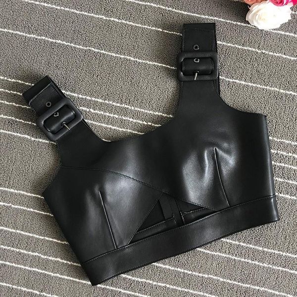 women's vests real female leather vest, sheep vest punctured with black zipper, like punk, casual, suspenders, Black;white
women's vests real female leather vest, sheep vest punctured with black zipper, like punk, casual, suspenders, Black;white