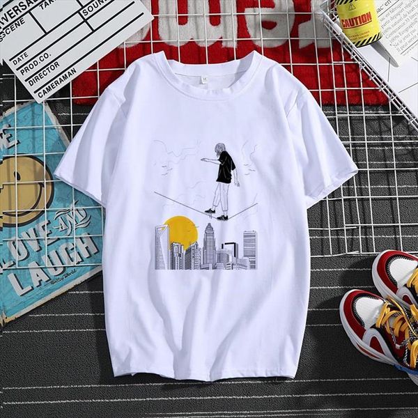 That Girl Said To Me Mens Tops Print And Summer Fashion Casual Short Sleeve Aesthetic Female Vogue, White;black
That Girl Said To Me Mens Tops Print And Summer Fashion Casual Short Sleeve Aesthetic Female Vogue, White;black