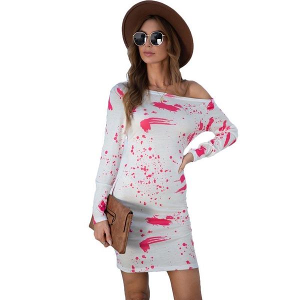 casual dresses splash ink print autumn winter dress women 2021 off shoulder slim long sleeve mini bodycon vestidos, Black;gray
casual dresses splash ink print autumn winter dress women 2021 off shoulder slim long sleeve mini bodycon vestidos, Black;gray