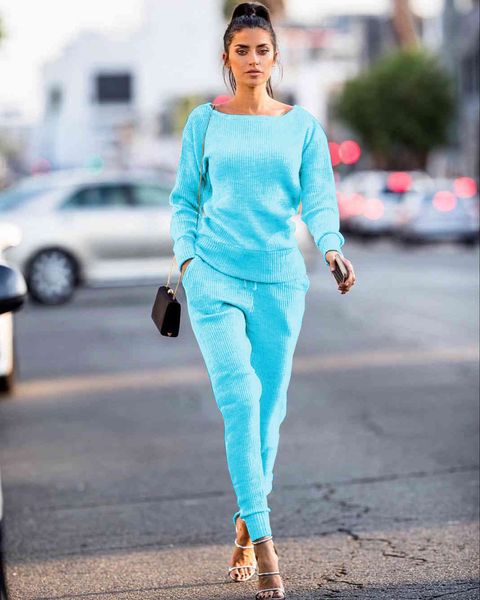 women's two piece pants urban fall casual fashion set 2 pieces solid-colored sweaters, sleeves and pencil pants running sports clothes, White
women's two piece pants urban fall casual fashion set 2 pieces solid-colored sweaters, sleeves and pencil pants running sports clothes, White