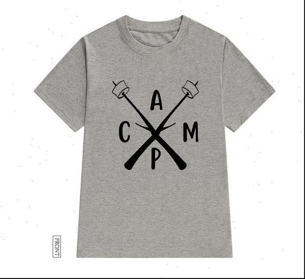 camp women t shirts crossed outdoor tshirt cotton casual funny shirt lady yong girl tee 5 colors drop ship, White
camp women t shirts crossed outdoor tshirt cotton casual funny shirt lady yong girl tee 5 colors drop ship, White