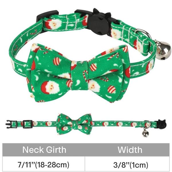 cat collars & leads collar with bow tie christmas santa claus patterns adjustable dog kitten bell
cat collars & leads collar with bow tie christmas santa claus patterns adjustable dog kitten bell