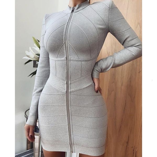 dresses vero sinly 2021 winter long sleeve zipper sparkly glitter gdage designer fashion evening party vestido, Black;gray
dresses vero sinly 2021 winter long sleeve zipper sparkly glitter gdage designer fashion evening party vestido, Black;gray