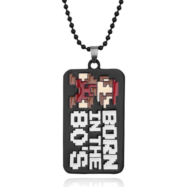 Super Marie Nameplate Pendant Necklace Game Mary Letter Bead Chain Black For Woman Man Jewelry Gift Chains, Silver
Super Marie Nameplate Pendant Necklace Game Mary Letter Bead Chain Black For Woman Man Jewelry Gift Chains, Silver