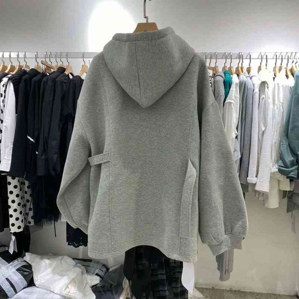 women's hoodies & sweatshirts nomikuma causal solid hooded women autumn winter fleece sweatshirt korean slim waist hoody coat harajuku, Black
women's hoodies & sweatshirts nomikuma causal solid hooded women autumn winter fleece sweatshirt korean slim waist hoody coat harajuku, Black