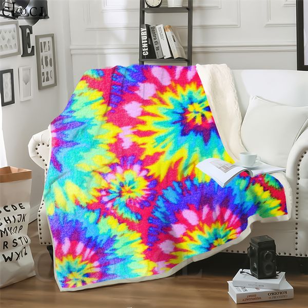cloocl blankets colorful tie-dye 3d digital print harajuku sofa travel throw blanket teens bedding plush quilt 
cloocl blankets colorful tie-dye 3d digital print harajuku sofa travel throw blanket teens bedding plush quilt