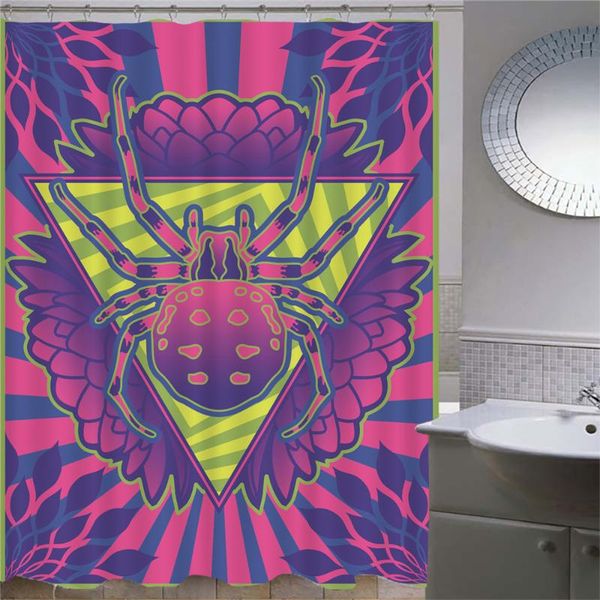 shower curtains constellation divination curtain windproof bathroom decoration home
