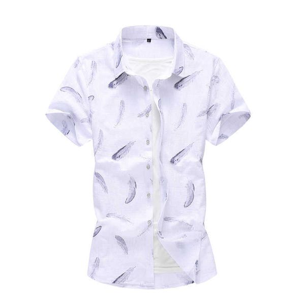 summer shirt men's short sleeved beach cotton linen floral shirts breathable cool shirts 5xl 6xl 7xl 210528, White;black
summer shirt men's short sleeved beach cotton linen floral shirts breathable cool shirts 5xl 6xl 7xl 210528, White;black