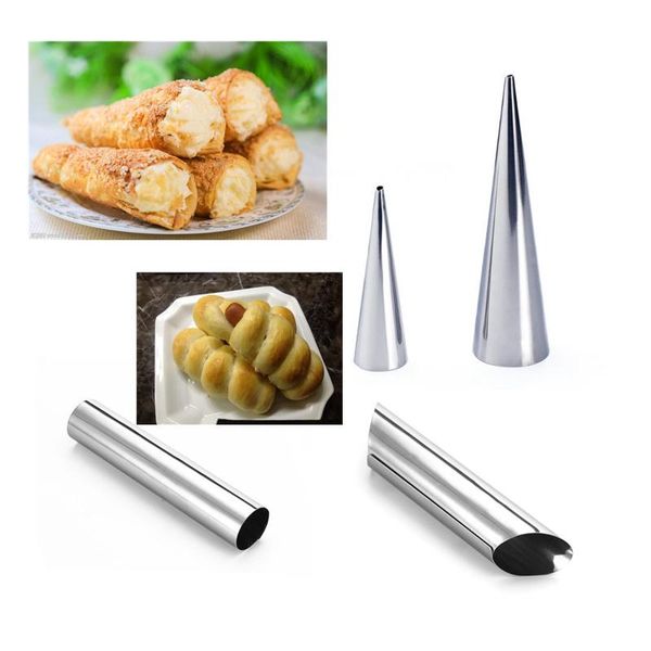 baking cones stainless steel spiral baked croissant bread tubes horn pastry roll kitchen decorating tools forme cannoli
baking cones stainless steel spiral baked croissant bread tubes horn pastry roll kitchen decorating tools forme cannoli