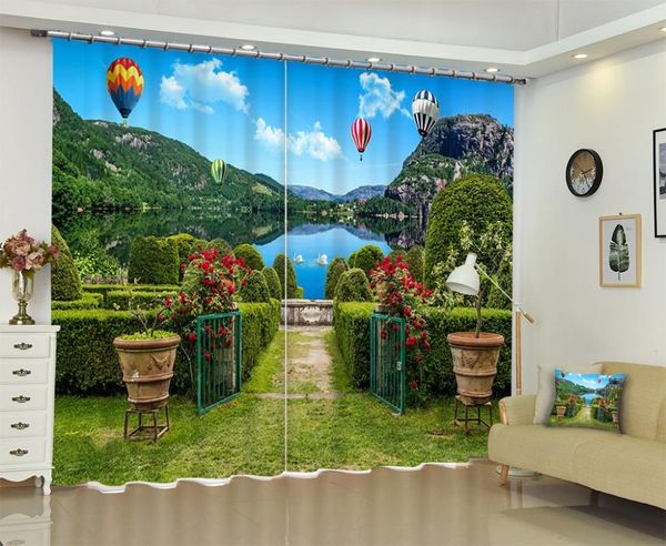 air balloon over the lake 3d curtains sunshade window custom-made size curtain & drapes
air balloon over the lake 3d curtains sunshade window custom-made size curtain & drapes