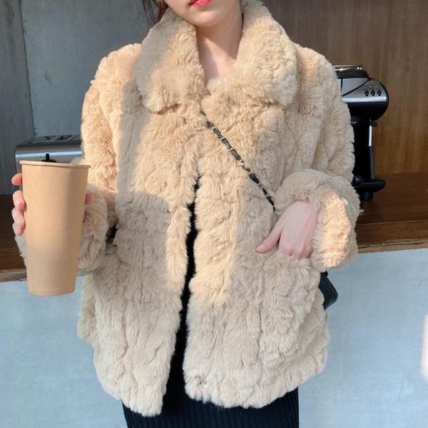 women's fur & faux khaki lamb teddy coat women autumn jacket female woman winter fashion short harajuku plus size, Black
women's fur & faux khaki lamb teddy coat women autumn jacket female woman winter fashion short harajuku plus size, Black