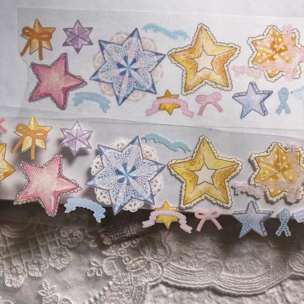 gift wrap lovely sweet star candy washi tape for card making journal diy scrapbooking decorative sticker
gift wrap lovely sweet star candy washi tape for card making journal diy scrapbooking decorative sticker