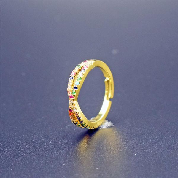 wedding rings trendy micro pave rainbow cz twist cross ring band copper x knuckle for women original jewelry, Slivery;golden
wedding rings trendy micro pave rainbow cz twist cross ring band copper x knuckle for women original jewelry, Slivery;golden