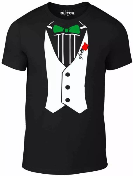 tuxedo t shirt - funny t-shirt comic fancy dress retro party smart shirt bow tie, White;black
tuxedo t shirt - funny t-shirt comic fancy dress retro party smart shirt bow tie, White;black