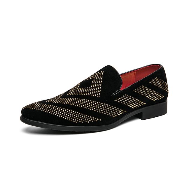 men wedding shoes gold crystal loafers casual shoes fashion nightclub party shoes rhinestone flats dress zapatos hombre, Black
men wedding shoes gold crystal loafers casual shoes fashion nightclub party shoes rhinestone flats dress zapatos hombre, Black