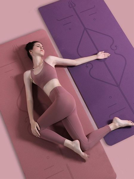 1830*610*6mm tpe non slip yoga mat with position line for fitness gymnastics and pilates beginner environmental mats
1830*610*6mm tpe non slip yoga mat with position line for fitness gymnastics and pilates beginner environmental mats