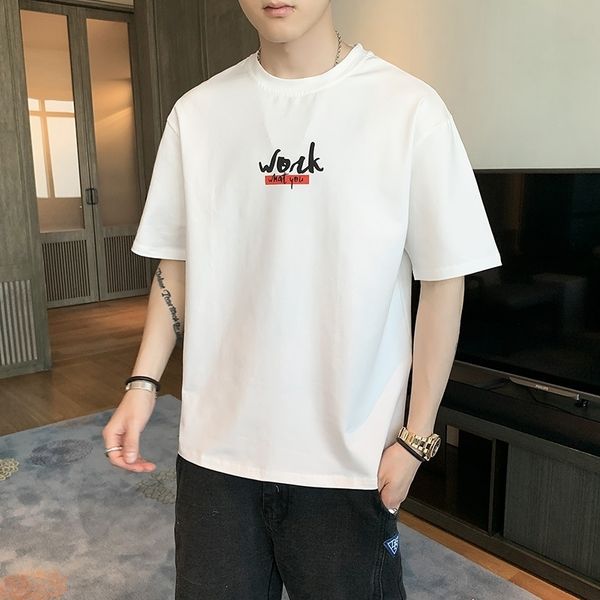 acu short sleeve coat 2021 summert-shirts) trend men's wear korean youth loose casual fashion t-shirt men's wear, White;black
acu short sleeve coat 2021 summert-shirts) trend men's wear korean youth loose casual fashion t-shirt men's wear, White;black