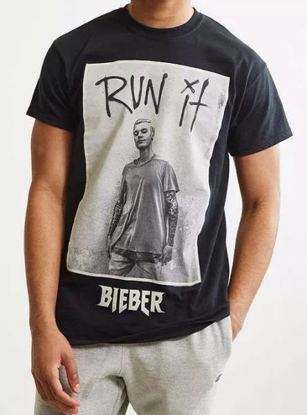 justin bieber purpose tour - run it t-shirt new 100% authentic, White;black
justin bieber purpose tour - run it t-shirt new 100% authentic, White;black
