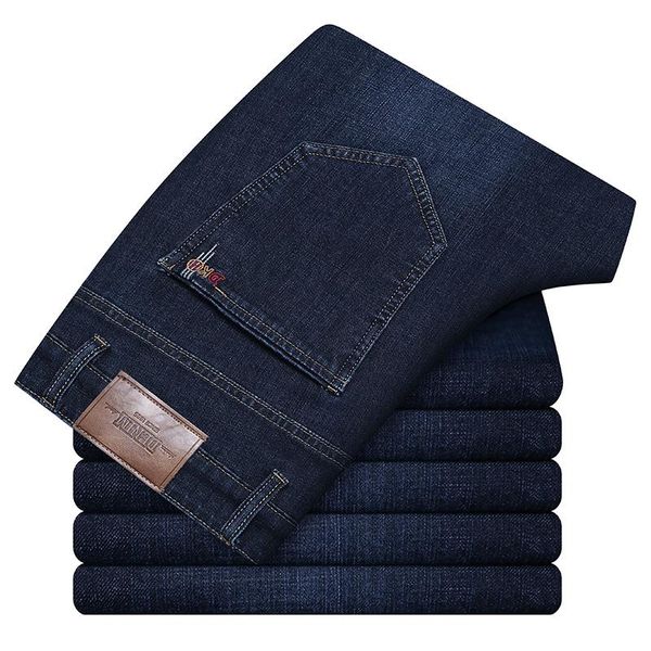 men's fitted straight cotton stretch jeans 2021 spring brand classic embroidery business casual large size 28-42,8127, Blue
men's fitted straight cotton stretch jeans 2021 spring brand classic embroidery business casual large size 28-42,8127, Blue