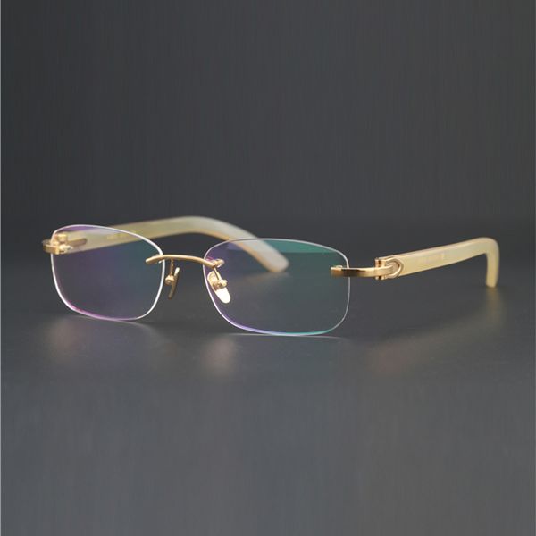 design sunglasses buffalo horn eyeglasses male rimless men reading spectacles for prescription frameless gold c2kt, White;black
design sunglasses buffalo horn eyeglasses male rimless men reading spectacles for prescription frameless gold c2kt, White;black