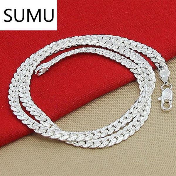 chains sumu fashion arrivals 5mm full sideways silver color necklacefashion jewelry for women men link chain necklace 2021 gift
chains sumu fashion arrivals 5mm full sideways silver color necklacefashion jewelry for women men link chain necklace 2021 gift