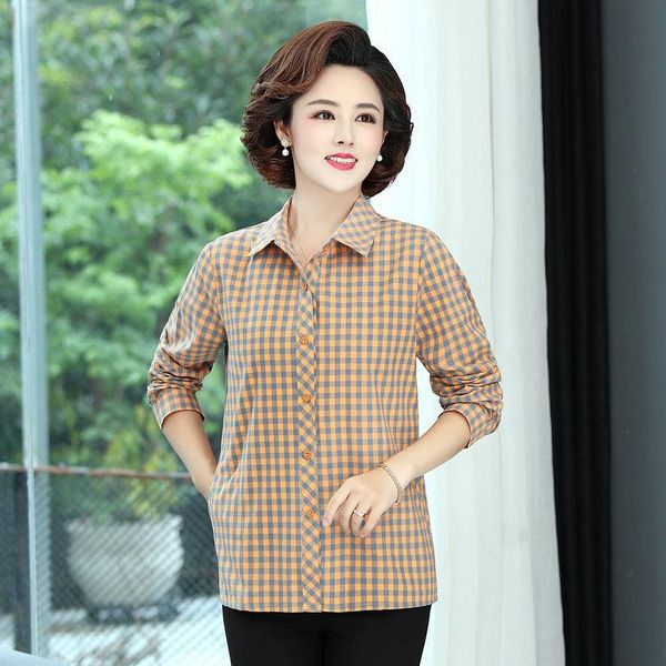 women's blouses & shirts plaid cotton shirt women autumn spring yellow wine red coffee checked pattern woman casual daily cothings plu, White
women's blouses & shirts plaid cotton shirt women autumn spring yellow wine red coffee checked pattern woman casual daily cothings plu, White