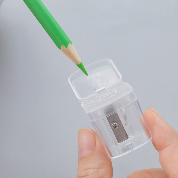 transparent plastic pencil sharpener manual cutting tool rotary stationery office supply 122874
transparent plastic pencil sharpener manual cutting tool rotary stationery office supply 122874