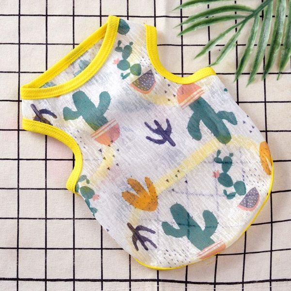 dog apparel breathable dogs cooling vest pet clothes for small large cats summer cartoon printed sleeveless t-shirt costume
dog apparel breathable dogs cooling vest pet clothes for small large cats summer cartoon printed sleeveless t-shirt costume
