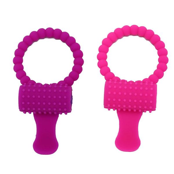 cockrings 1pc products delay cock cage ring vibrating clitoris lock for men with button battery 
cockrings 1pc products delay cock cage ring vibrating clitoris lock for men with button battery